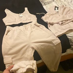 Beige jogger 3 of set. New with tags